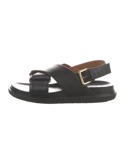 Marni Leather Slingback Sandals