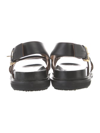 Marni Leather Slingback Sandals
