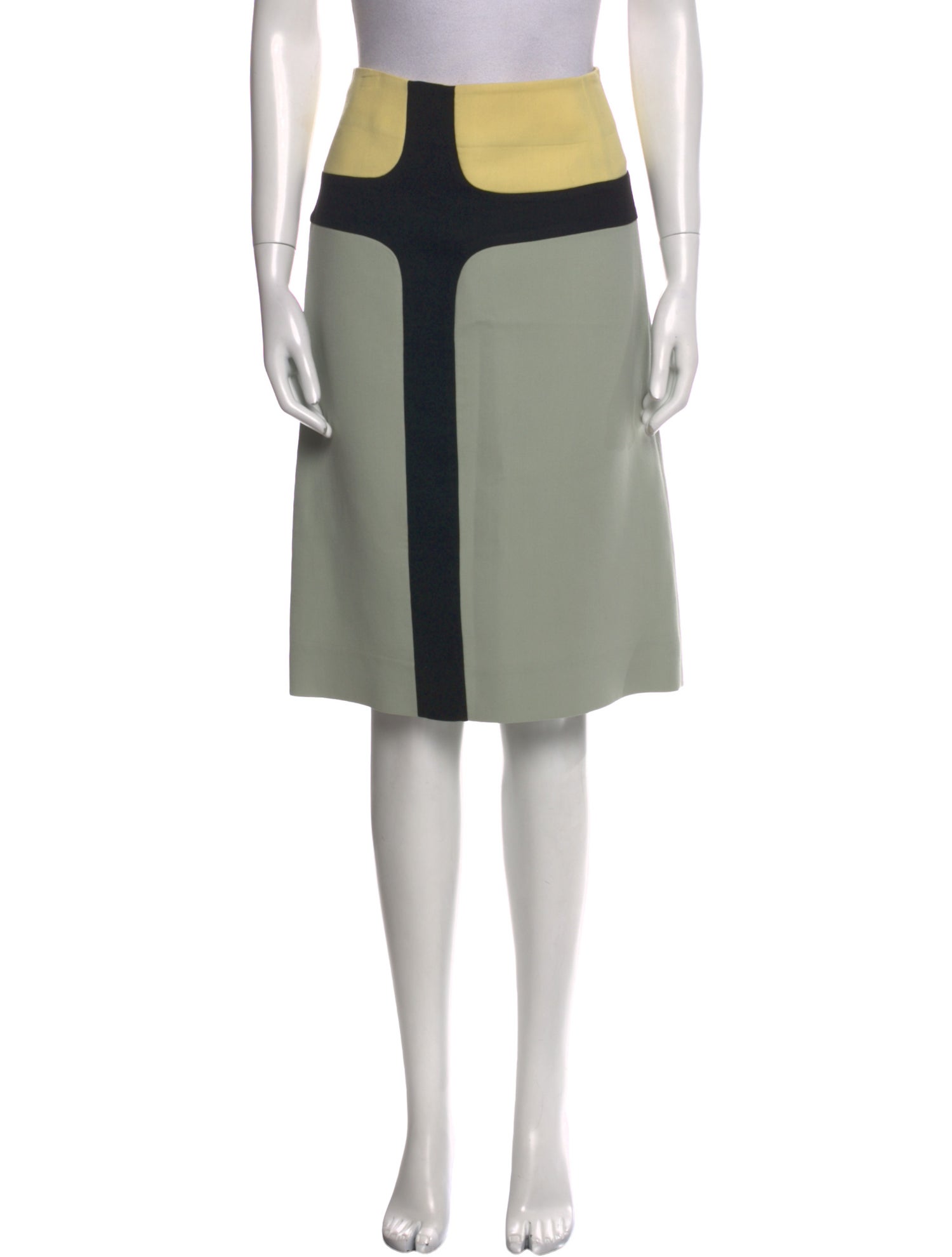 Marni Silk Knee-Length Skirt