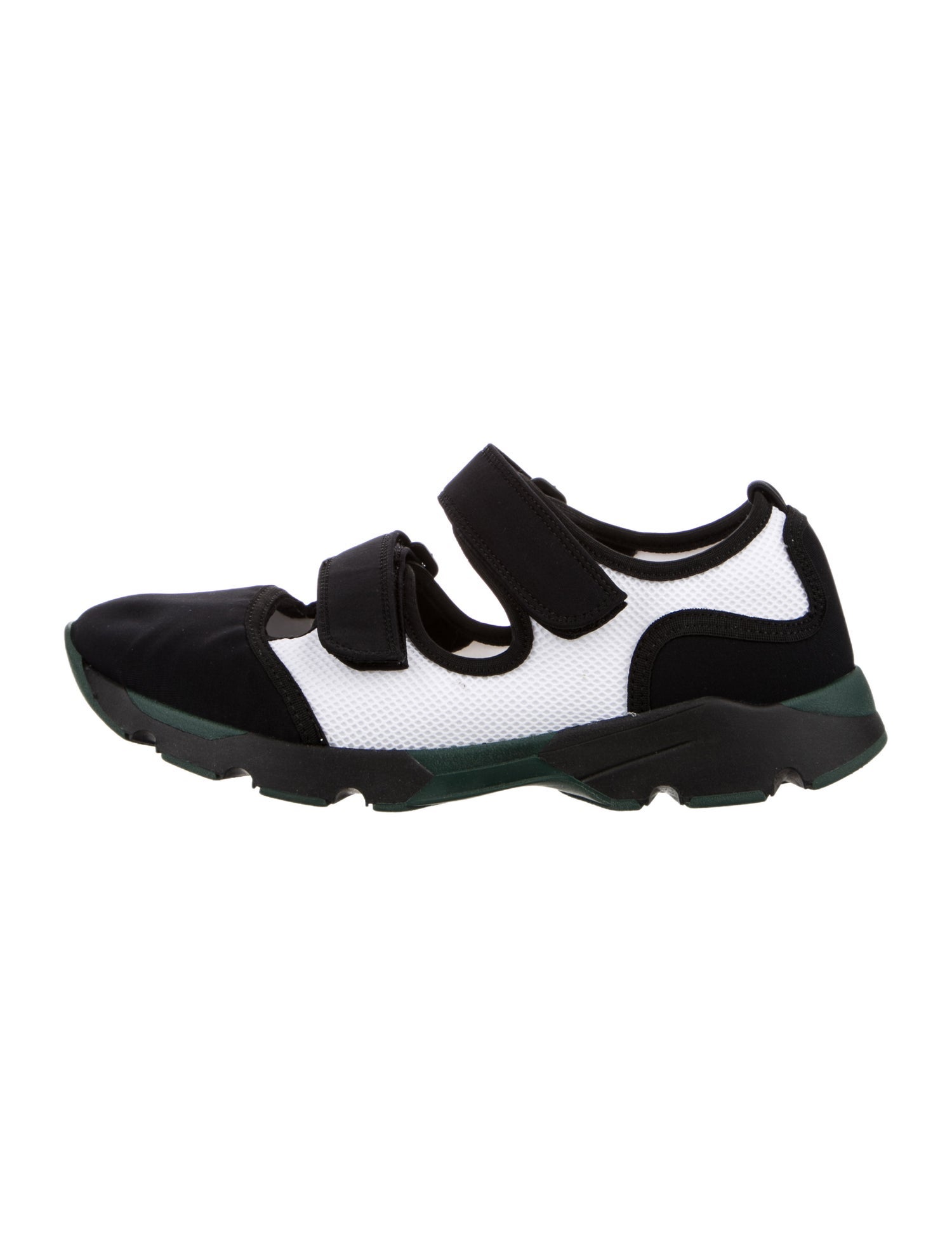 Marni Mesh Colorblock Pattern Sneakers