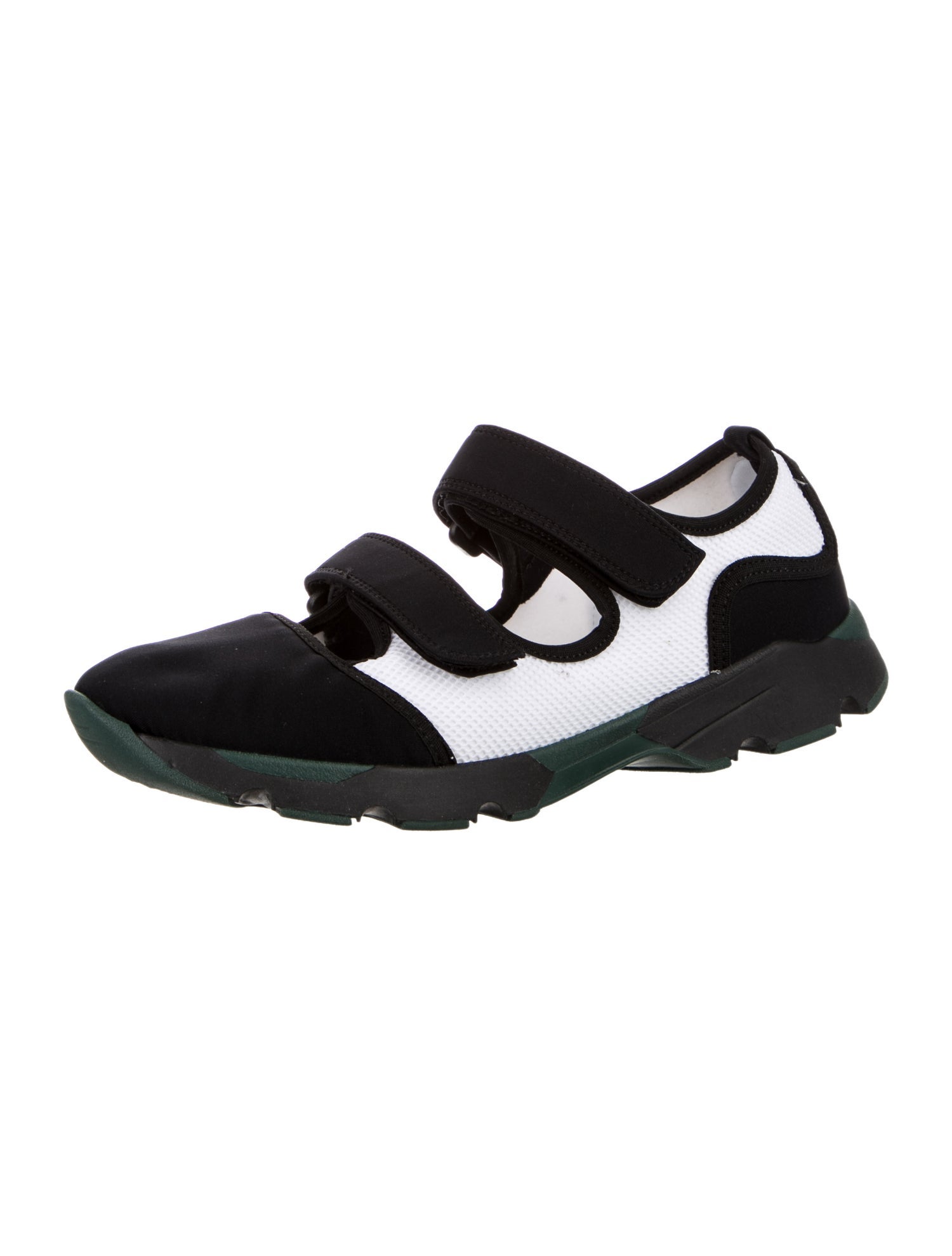 Marni Mesh Colorblock Pattern Sneakers