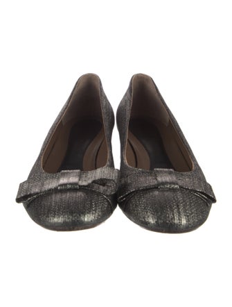 Marni Canvas Bow Accents Pumps