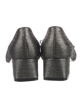 Marni Canvas Bow Accents Pumps