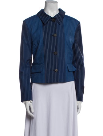 Marni Wool Striped Blazer