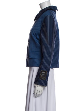 Marni Wool Striped Blazer