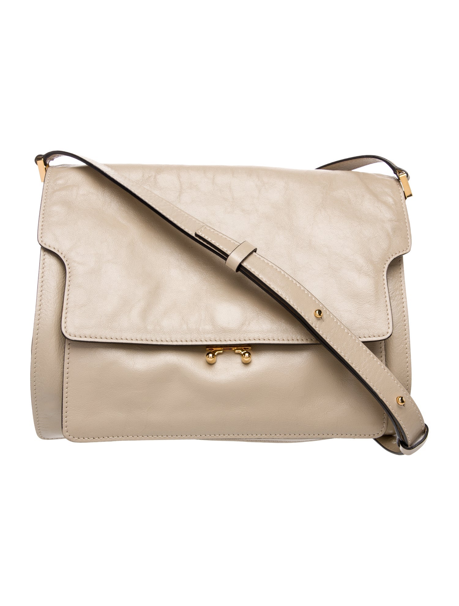 Marni Leather Messenger Bag
