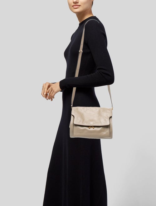 Marni Leather Messenger Bag