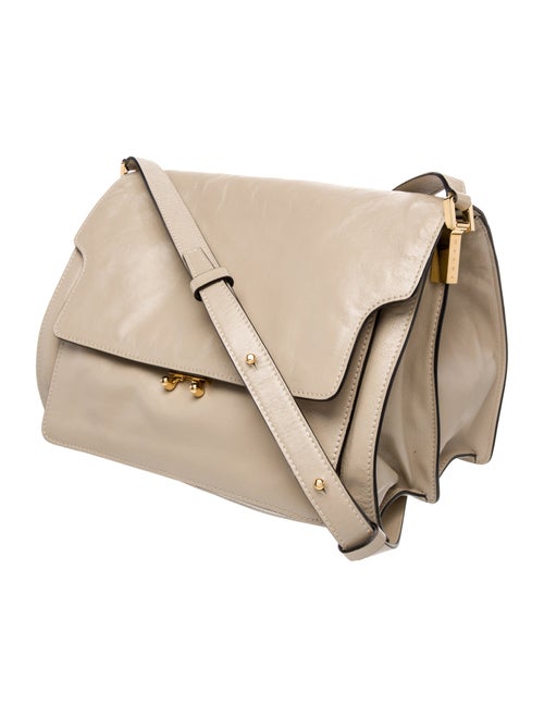 Marni Leather Messenger Bag