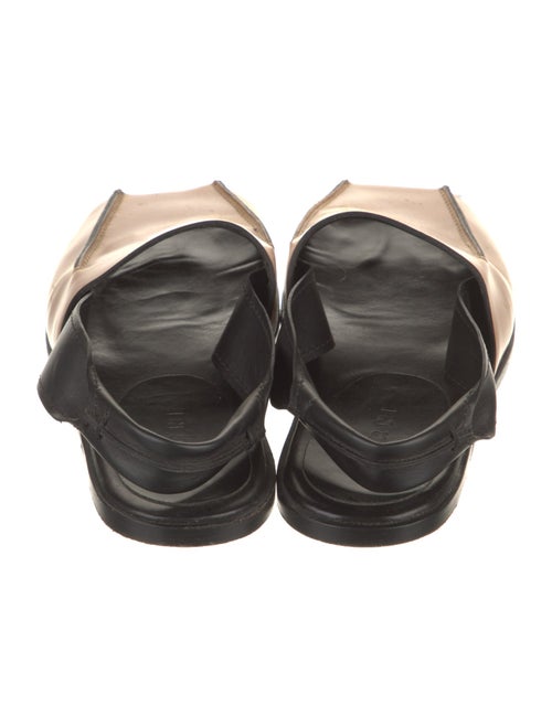 Marni Leather Colorblock Pattern Sandals