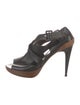 Marni Leather T-Strap Pumps