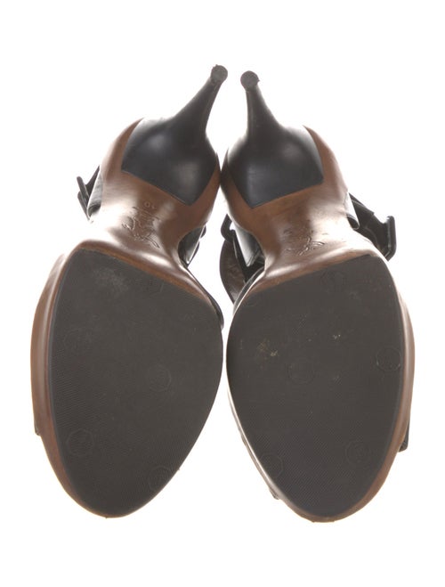 Marni Leather T-Strap Pumps