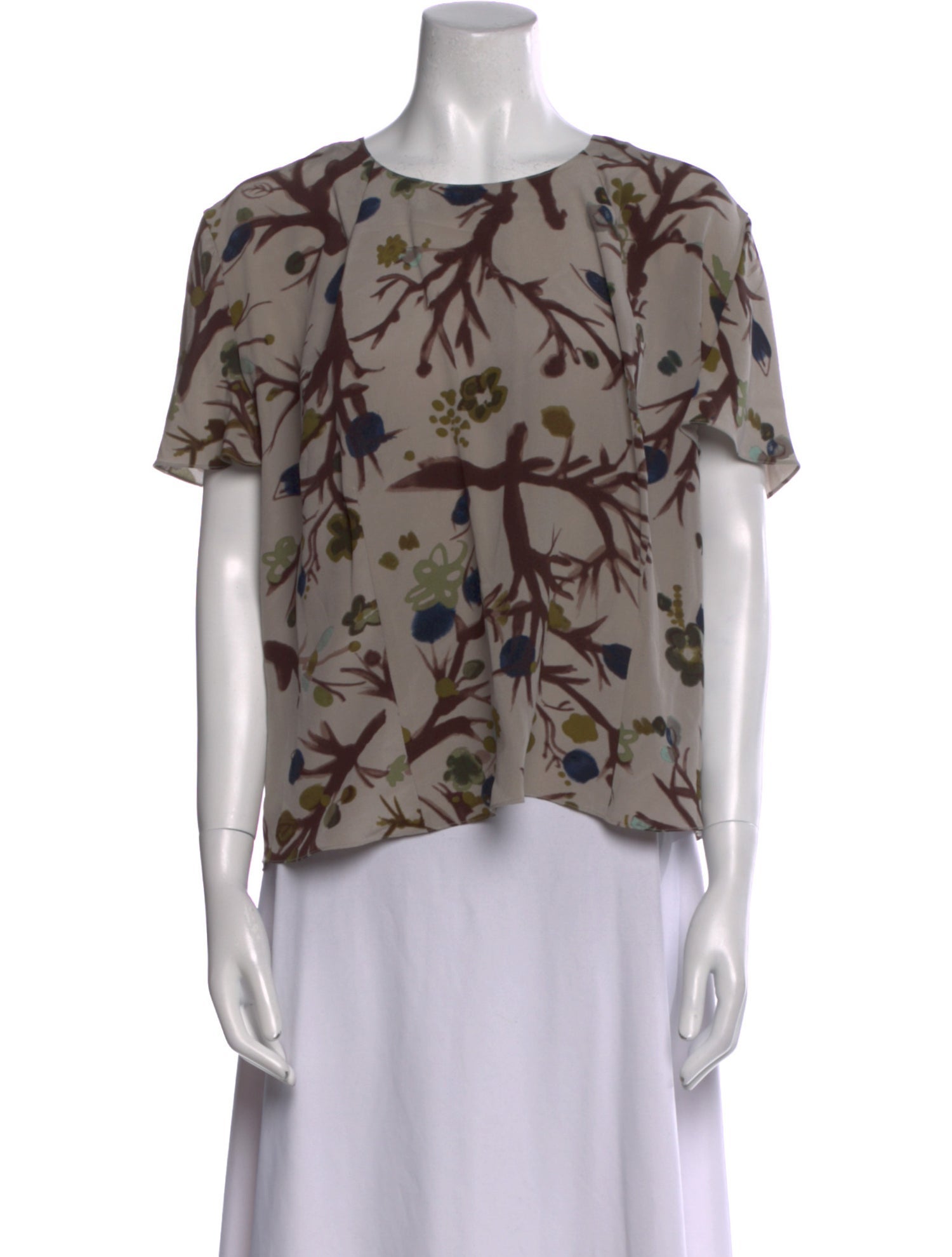 Marni Silk Printed Blouse