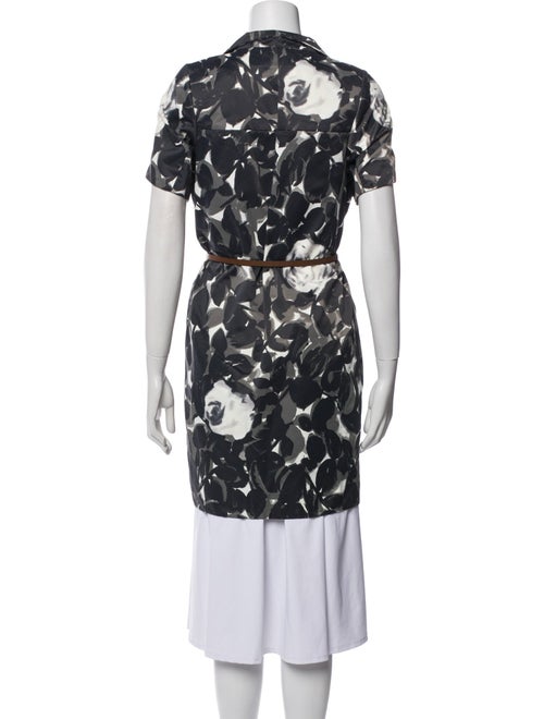 Marni Floral Print Trench Coat