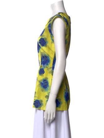 Marni Printed Bateau Neckline T-Shirt