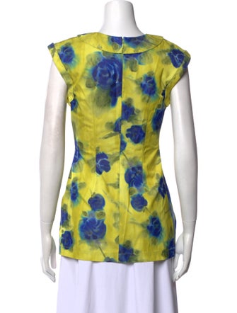 Marni Printed Bateau Neckline T-Shirt