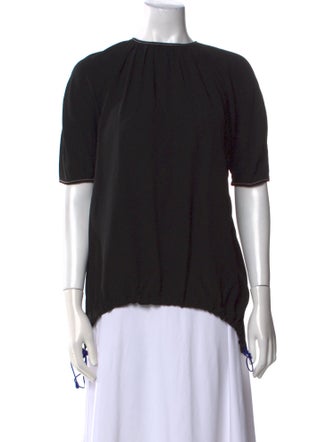 Marni Scoop Neck Short Sleeve Top