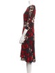 Marni Printed Midi Length Dress