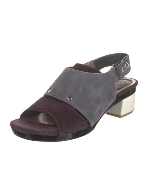 Marni Suede Slingback Sandals