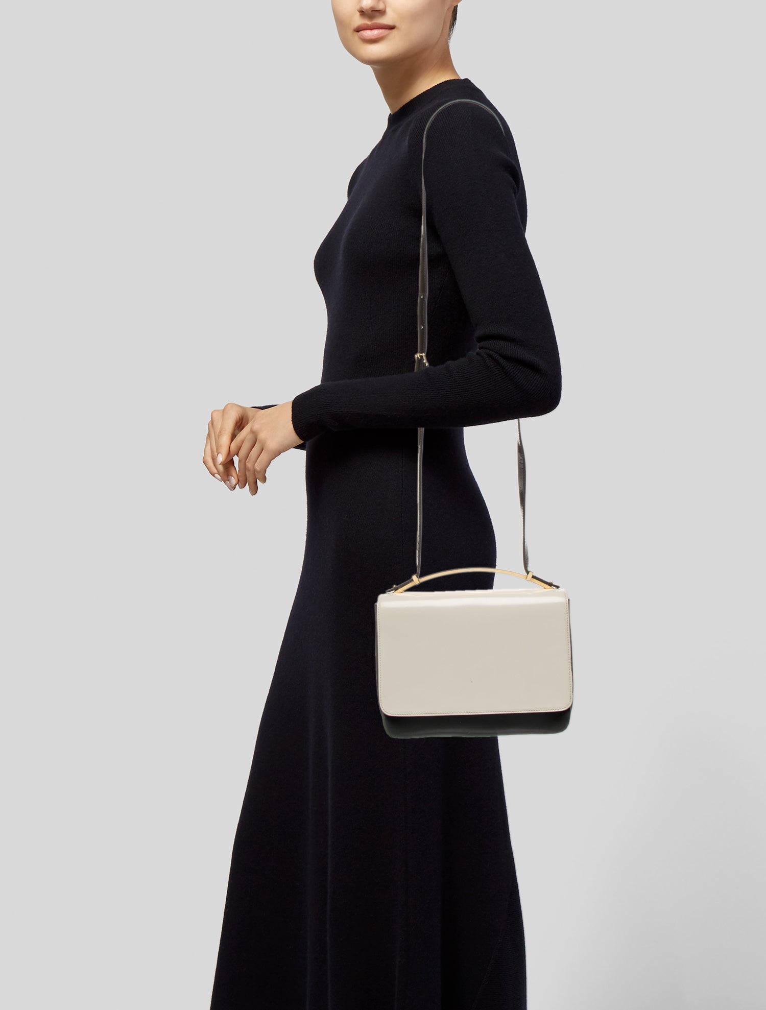 Marni Leather Top Handle Bag