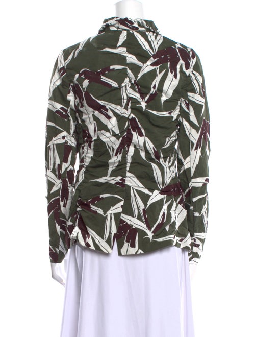 Marni Printed V-Neck Blouse
