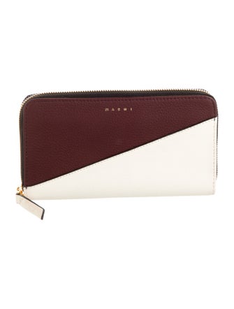 Marni Leather Continental Wallet
