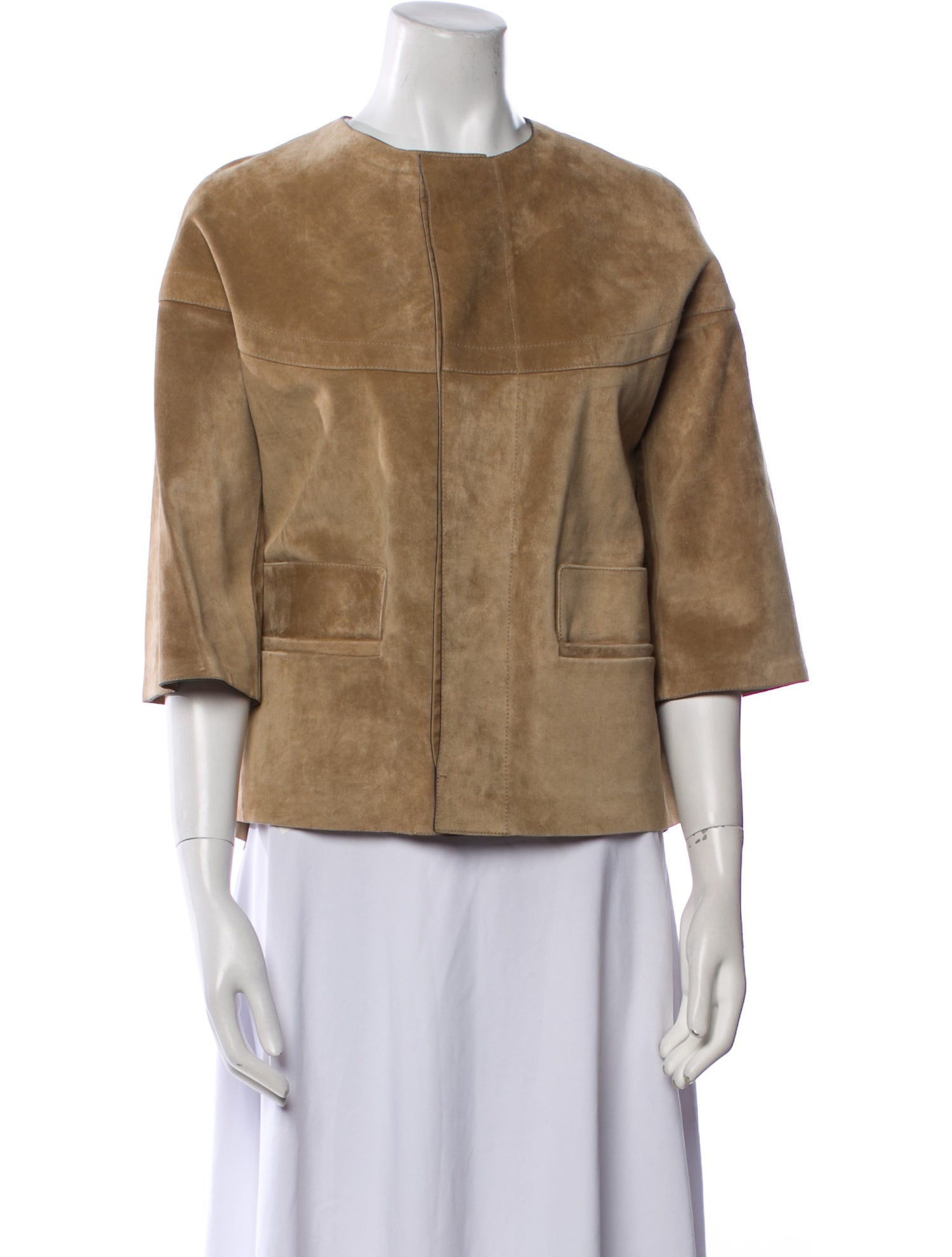 Marni Leather Faux Fur Jacket