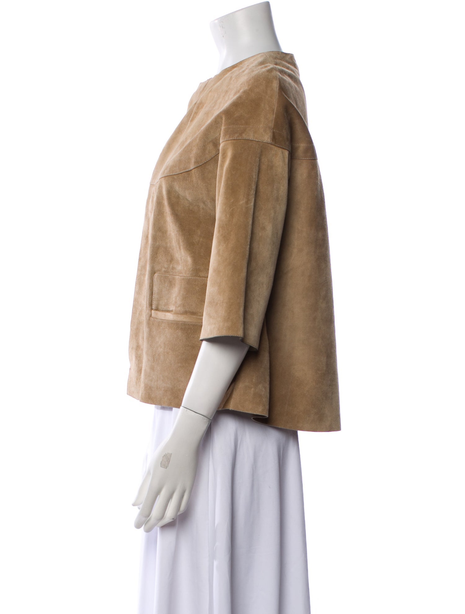 Marni Leather Faux Fur Jacket