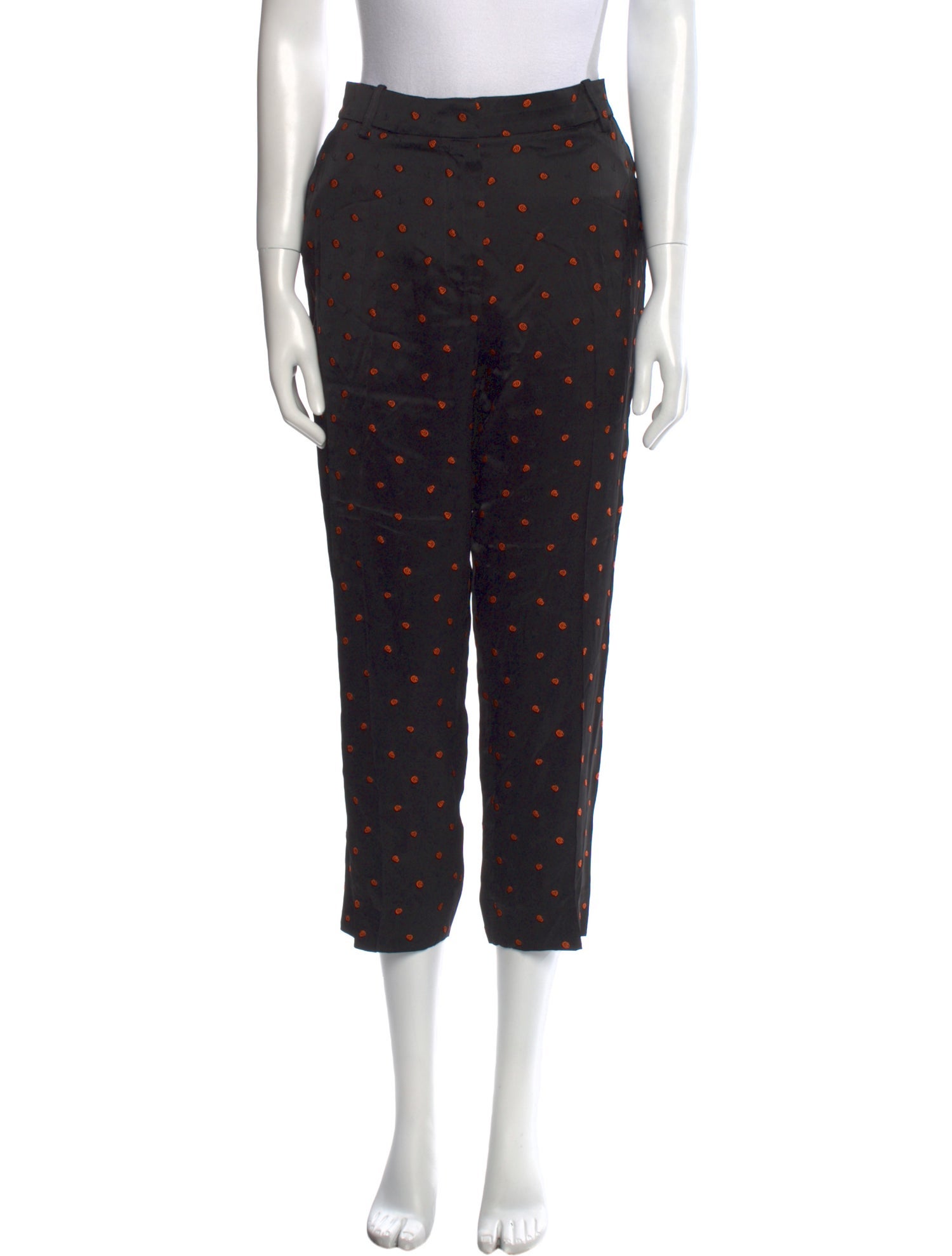 Marni Silk Straight Leg Pants