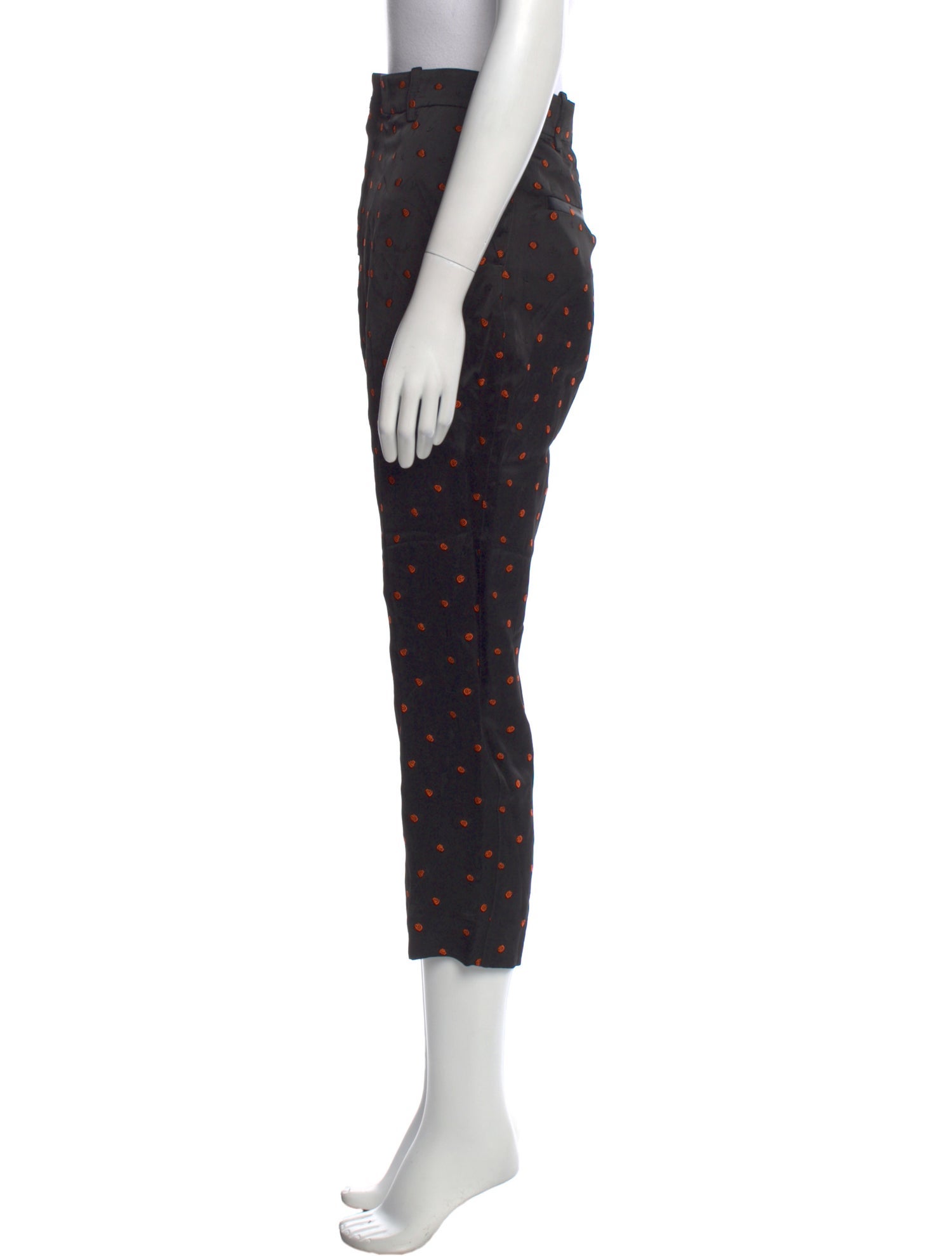 Marni Silk Straight Leg Pants