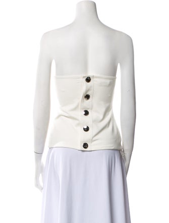 Marni Strapless Crop Top