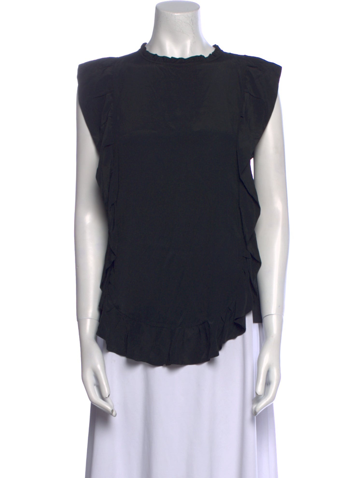 Marni Crew Neck Sleeveless Blouse