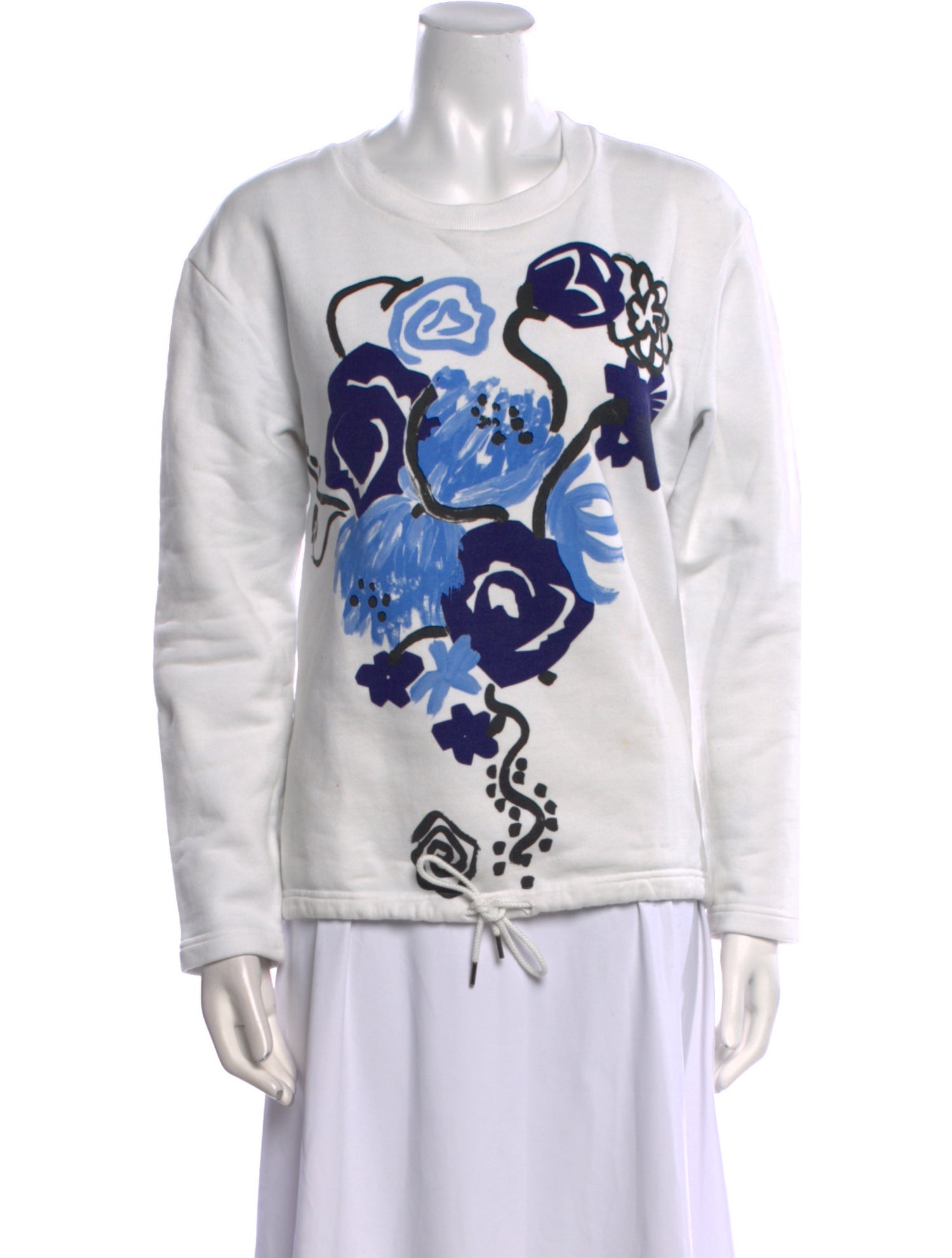 Marni Graphic Print Crew Neck Sweatshirt