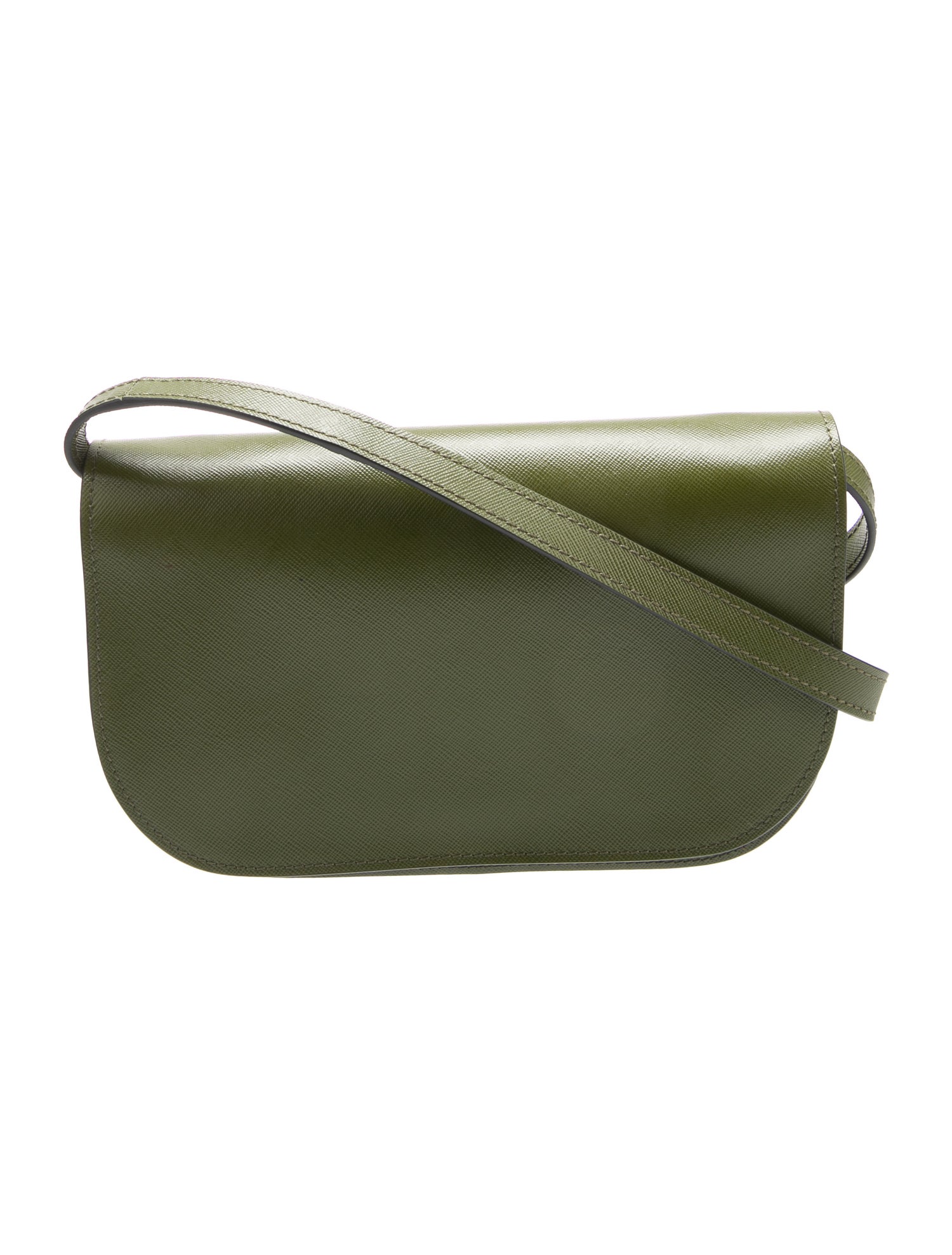 Marni Saffiano Leather Crossbody Bag