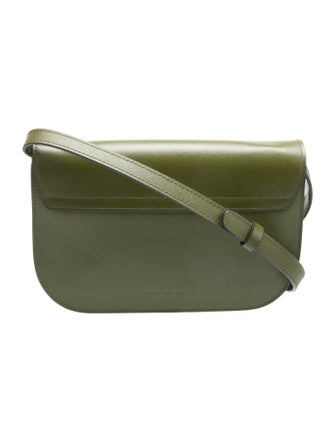 Marni Saffiano Leather Crossbody Bag