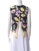 Marni Floral Print Crew Neck Blouse