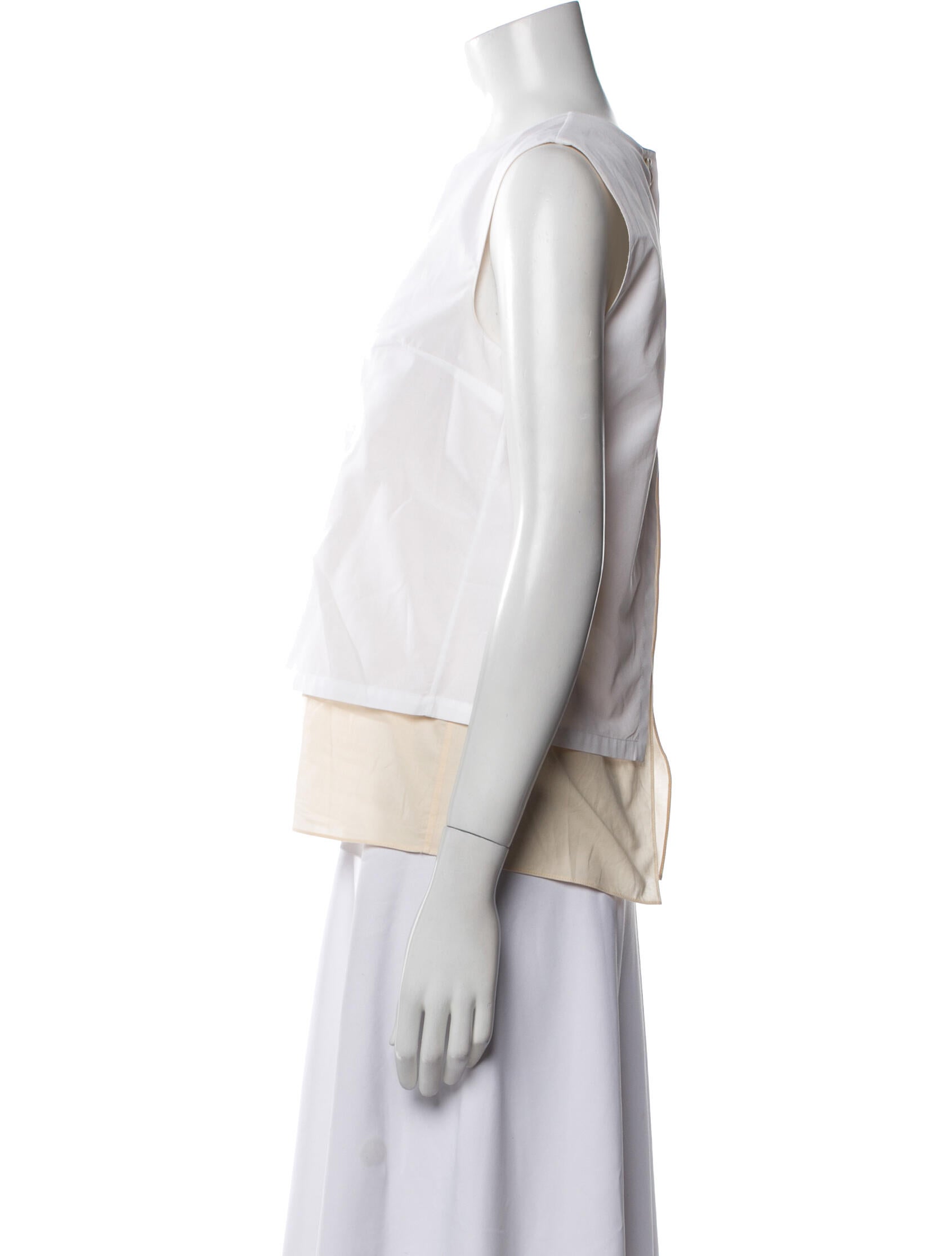 Marni Crew Neck Sleeveless Top