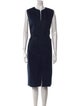 Marni V-Neck Midi Length Dress