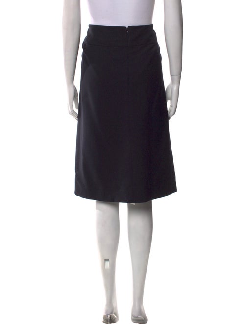 Marni Raw-Edge Trim Knee-Length Skirt