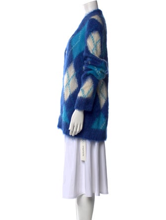 Marni Mohair Tie-Dye Print Sweater