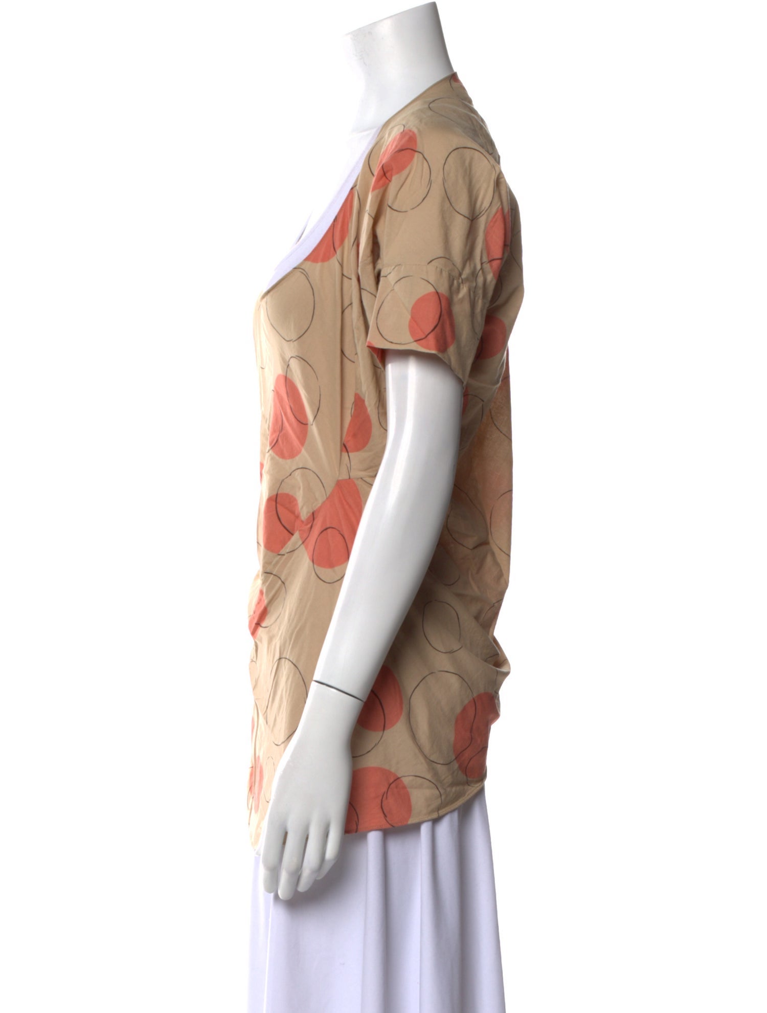 Marni Printed Scoop Neck T-Shirt