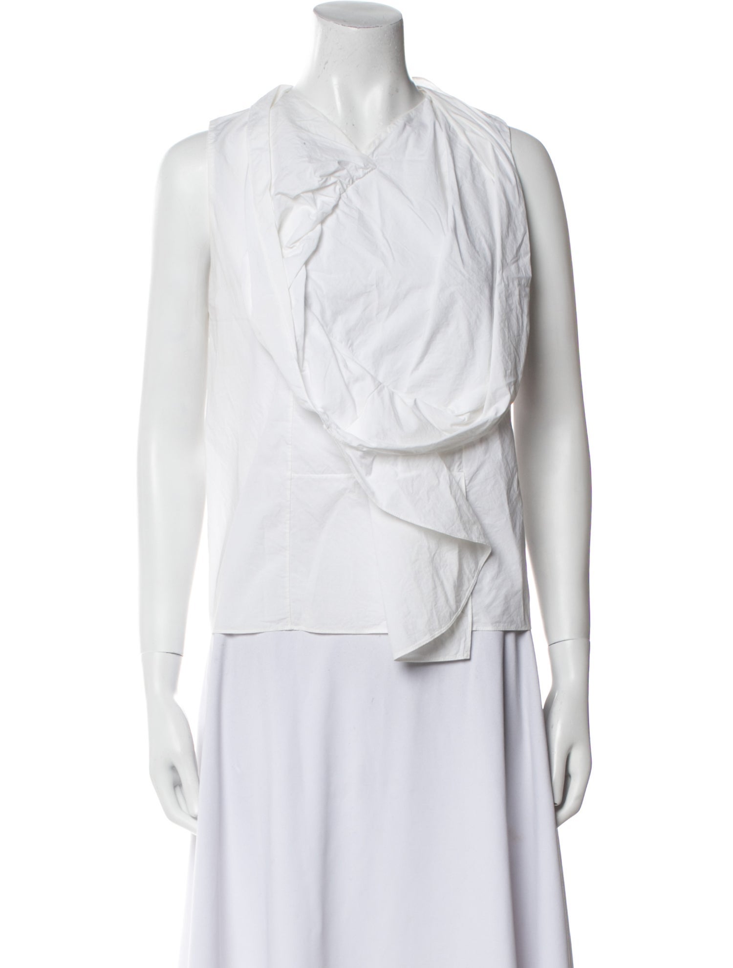 Marni V-Neck Sleeveless Blouse