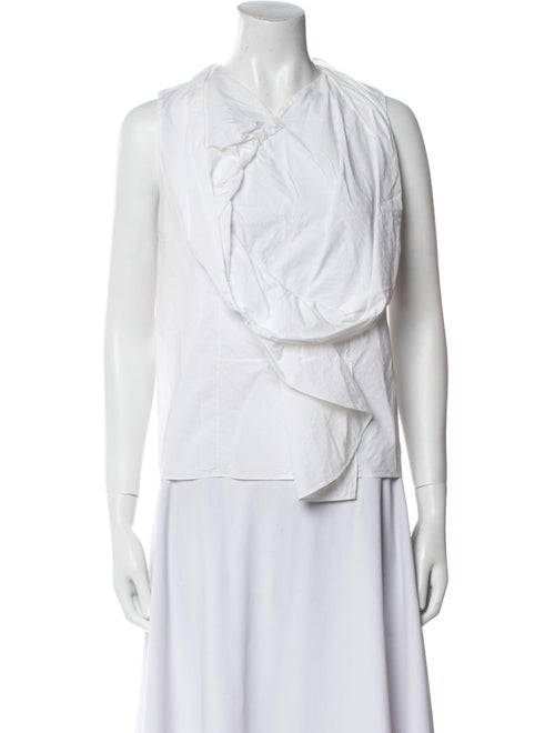 Marni V-Neck Sleeveless Blouse