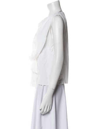 Marni V-Neck Sleeveless Blouse