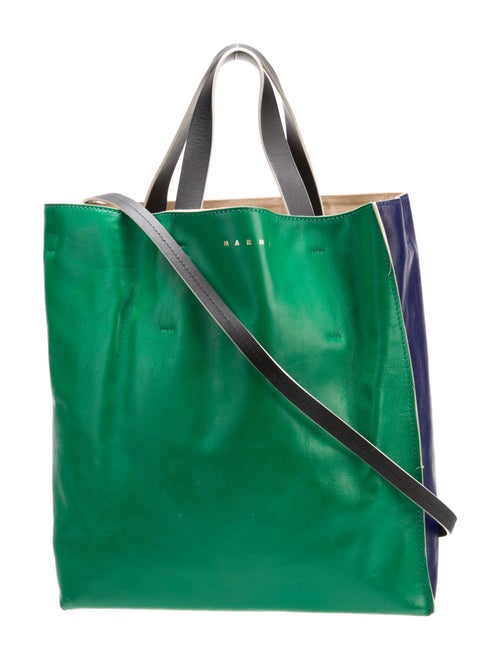 Marni Leather Top Handle Bag