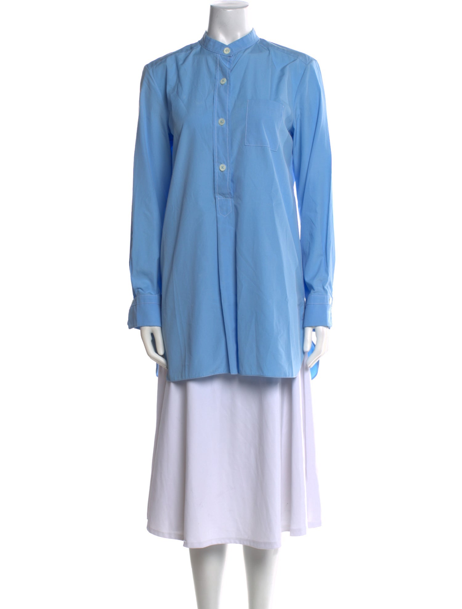 Marni Mock Neck Long Sleeve Tunic