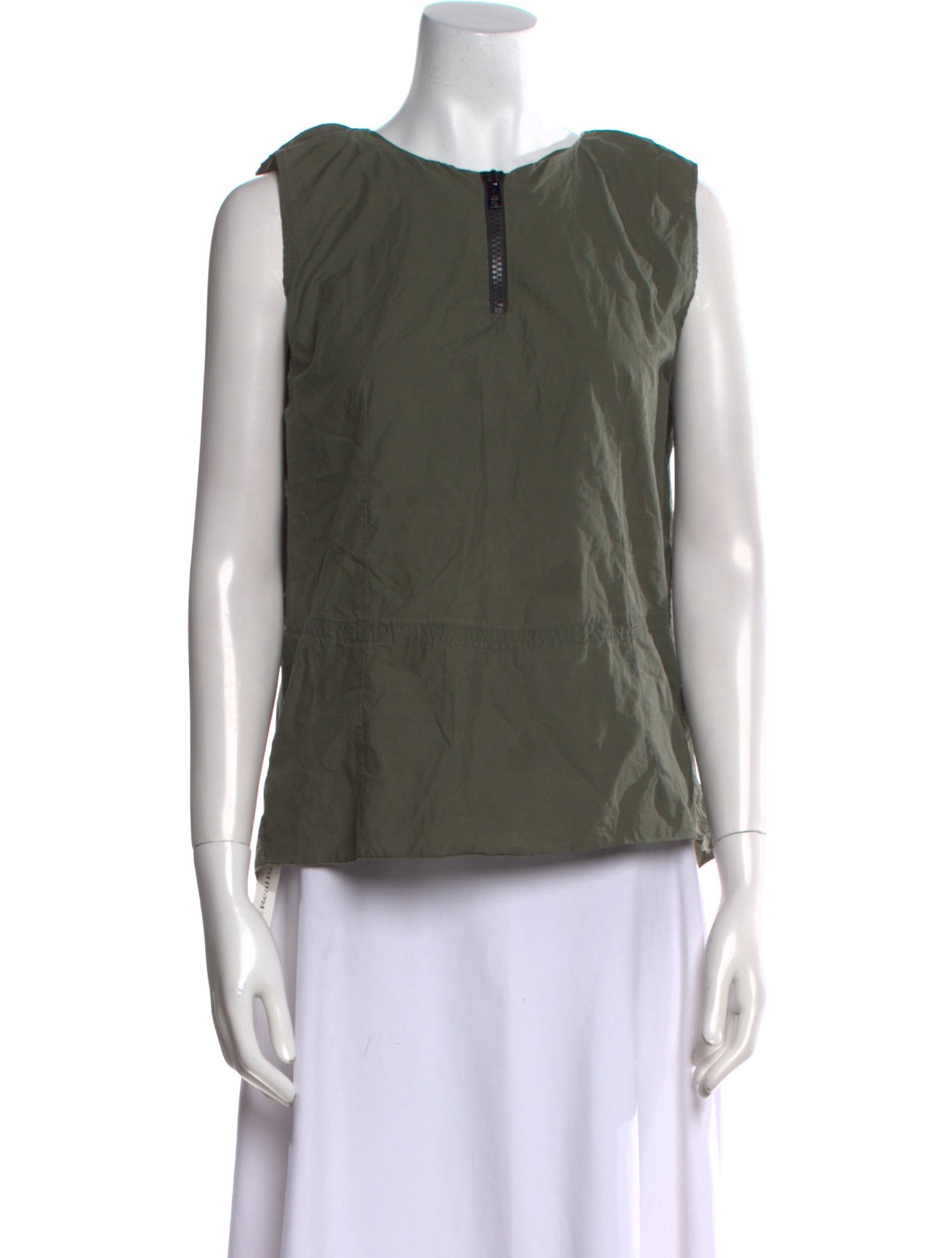 Marni Bateau Neckline Sleeveless Blouse