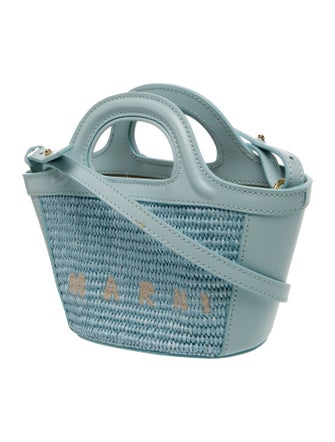Marni Straw Top Handle Bag