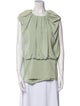 Marni Silk Cowl Neck Top