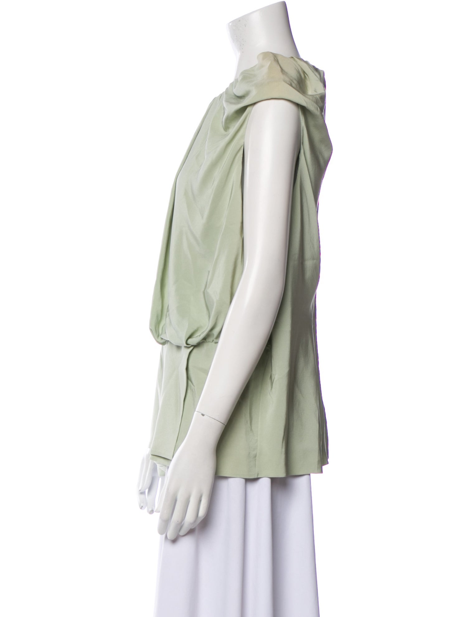 Marni Silk Cowl Neck Top