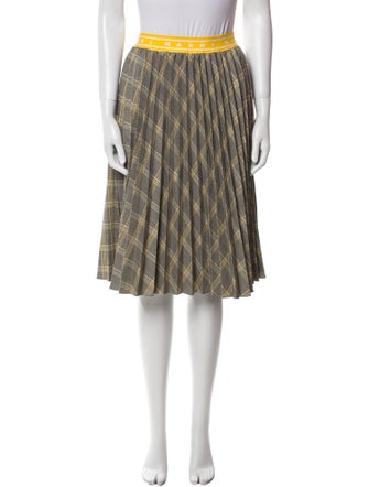 Marni Virgin Wool Knee-Length Skirt